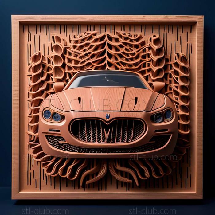 3D мадэль Maserati Ghibli III (STL)